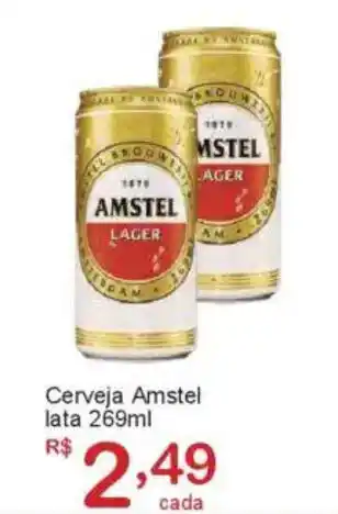 Giga Atacado Cerveja Amstel lata oferta