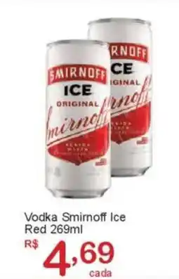 Giga Atacado Vodka Smirnoff Ice Red oferta