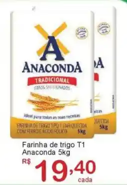 Giga Atacado Farinha de trigo T1 Anaconda oferta