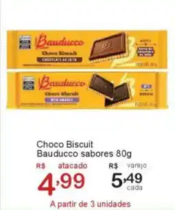 Giga Atacado Choco Biscuit Bauducco sabores oferta