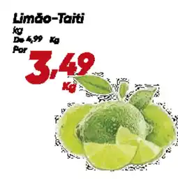Dia Limão-Taiti oferta