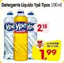 Cercadão Detergente Liquido Ypê Tipos oferta