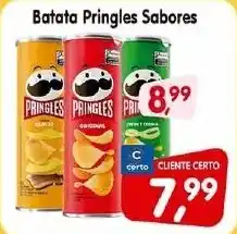 Cercadão Batata Pringles Sabores oferta