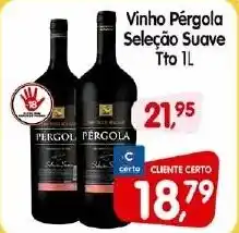 Cercadão Vinho Pérgola Seleção Suave Tto oferta