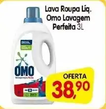 Cercadão Lava Roupa Liq. Omo Lavagem Perfeita oferta