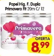 Cercadão Papel Hig. F. Dupla Primavera Fit 20m C/12 oferta