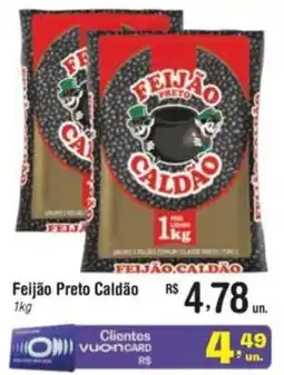 Fort Atacadista Feijão Preto Caldão oferta