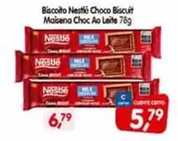 Cercadão Biscoito Nestlé Choco Biscuit Maisena Choc Ao Leite oferta