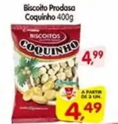 Cercadão Biscoito Prodasa Coquinho oferta