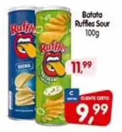 Cercadão Batata Ruffles Sour oferta