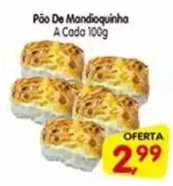 Cercadão Pão De Mandioquinha A Cada oferta