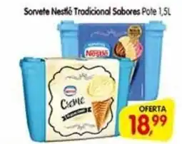 Cercadão Sorvete Nestle Tradicional Sabores Pote oferta