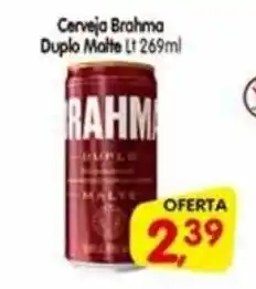 Cercadão Cerveja Brahma Duplo Malte Lt oferta