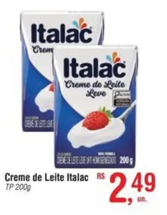 Fort Atacadista Creme de Leite Italac oferta