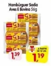 Cercadão Hambúrguer Sadia Aves E Bovina oferta