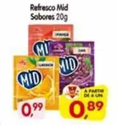 Cercadão Refresco Mid Sabores oferta