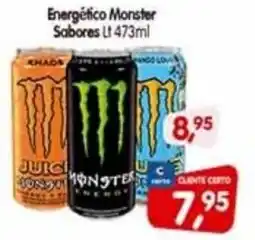 Cercadão Energético Monster Sabores Lt oferta