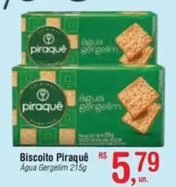 Fort Atacadista Biscoito Piraquê Água Gergelim oferta