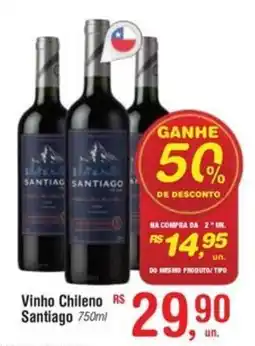 Fort Atacadista Vinho Chileno Santiago oferta
