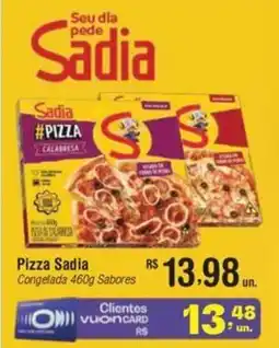Fort Atacadista Pizza Sadia Congelada Sabores oferta