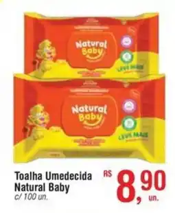 Fort Atacadista Toalha Umedecida Natural Baby oferta