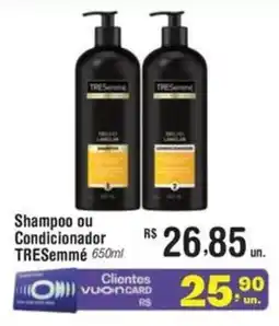 Fort Atacadista Shampoo ou Condicionador TRESemmé oferta
