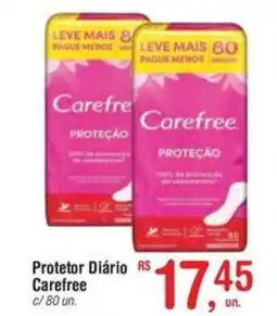 Fort Atacadista Protetor Diário Carefree oferta