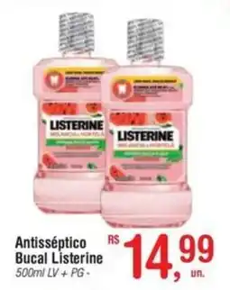 Fort Atacadista Antisséptico Bucal Listerine oferta