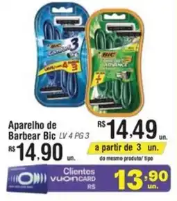 Fort Atacadista Aparelho de Barbear Bic oferta