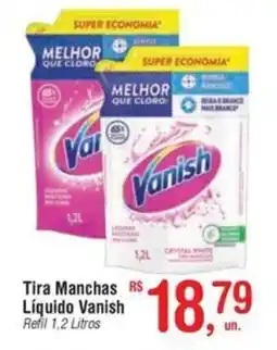 Fort Atacadista Tira Manchas Líquido Vanish Refil oferta