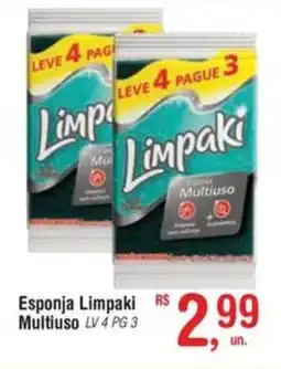 Fort Atacadista Esponja Limpaki Multiuso oferta