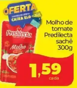 Lopes Supermercados Molho de tomate Predilecta sachê oferta