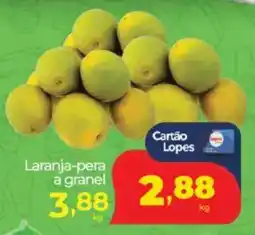 Lopes Supermercados Laranja-pera a granel oferta