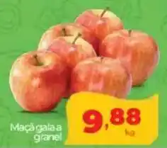 Lopes Supermercados Maça gala a granel oferta