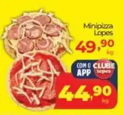 Lopes Supermercados Minipizza Lopes oferta