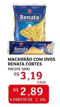 Assaí Atacadista Macarrão com ovos renata cortes pacote oferta