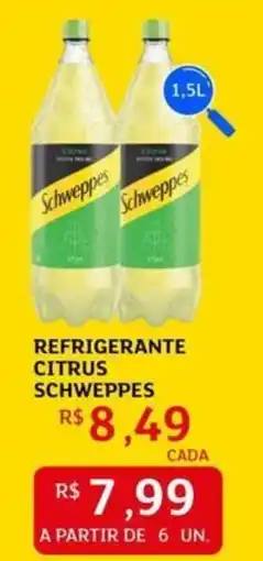Assaí Atacadista Refrigerante citrus schweppes oferta