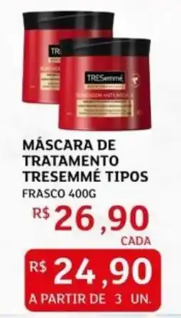 Assaí Atacadista Máscara de tratamento tresemmé tipos frasco oferta