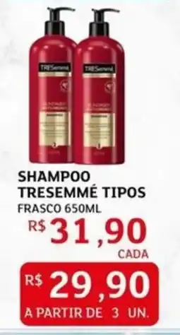 Assaí Atacadista Shampoo tresemmé tipos frasco oferta