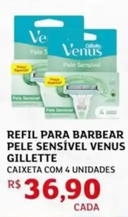 Assaí Atacadista Refil para barbear pele sensível venus gillette oferta