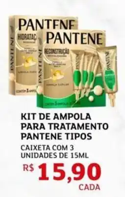 Assaí Atacadista Kit de ampola para tratamento pantene tipos oferta