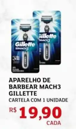 Assaí Atacadista Aparelho de barbear mach3 gillette oferta