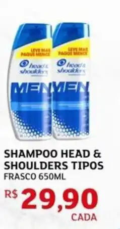 Assaí Atacadista Shampoo head & shoulders tipos frasco oferta