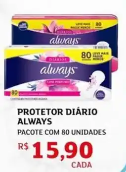 Assaí Atacadista Protetor diário always oferta