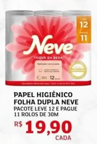 Assaí Atacadista Papel higiênico folha dupla neve oferta