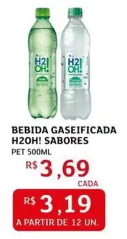 Assaí Atacadista Bebida gaseificada h2oh! sabores pet oferta