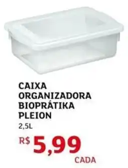 Assaí Atacadista Caixa organizadora bioprátika pleion oferta
