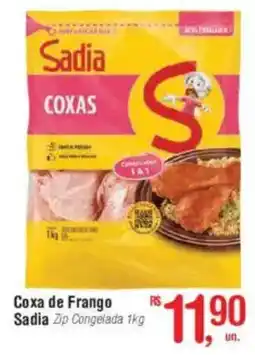 Fort Atacadista Coxa de Frango Sadia Zip Congelada oferta