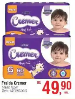 Fort Atacadista Fralda Cremer Magic oferta