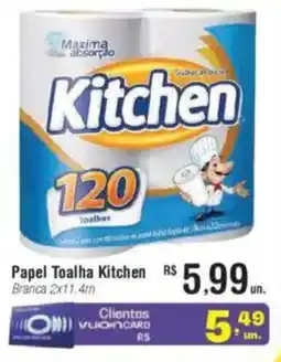 Fort Atacadista Papel Toalha Kitchen oferta